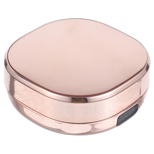 Vaguelly Make-up-Puder-behälter Leere Kissen-kompakthülle Leere Make-up-behälter Stiftung Reisebehälter Reisepulverbehälter Reise-Make-up-behälter Behälter in Reisegröße Rose Gold Plastik von Vaguelly