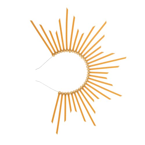 Vaguelly Mary Heiligenschein Haarreif Damen Komfortabel Elegant Stilvoll Party Haarschmuck Multifunktional Leicht Für Engagements Schönheitswettbewerbe Und DIY Zubehör von Vaguelly