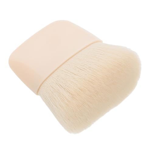 Vaguelly Mini-puderpinsel Mit Flachem Kopf Für Puder Kompakter Make-up-pinsel Für Empfindliche Haut Tragbar in Reisegröße Kleiner Pinsel Für Gesichtspuder Und Foundation von Vaguelly