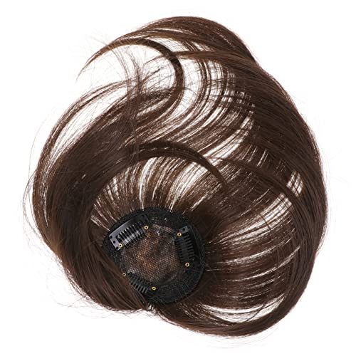 Vaguelly Mode Haarverlängerung Clip Air Fransen Aus Hochtemperaturseide Für Damen Partys Und Hochzeiten Passt Zu Fast Jeder Gesichtsform von Vaguelly