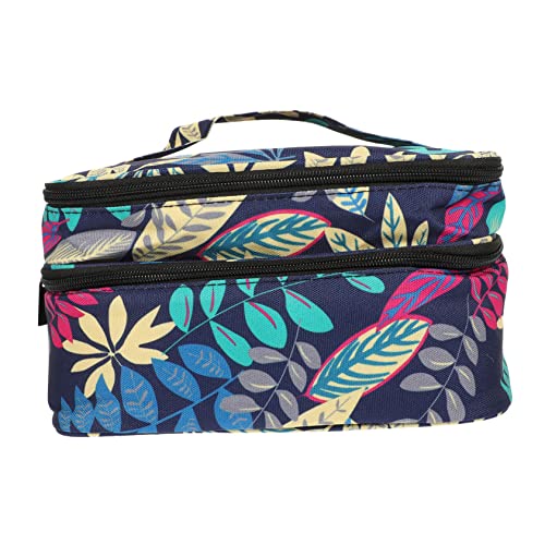 Vaguelly Nagellack-Organizer-Tasche Tragbare Doppelschichtige Nagellack-Tragetasche Mit Griff Geeignet Für Home Büro Und Reisen Zum Sortieren Von Nagellacken Und Ätherischen Ölen von Vaguelly