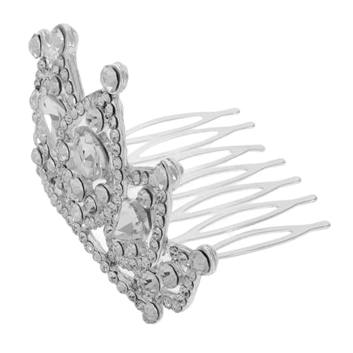 Vaguelly Kristallkrone Haarkamm Für Mädchen Prinzessin Tiara Mit Strass Junge Mädchen -haarschmuck Kronenkamm Prinzessinnen -haarteil -haaraccessoires Für Party Feste von Vaguelly