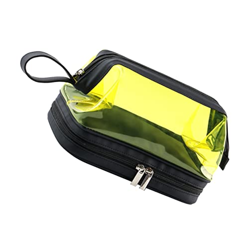 Vaguelly Reise Kosmetik Tasche Für Damen Und Praktische Doppellagige Aufbewahrung Für Toilettenartikel Und Make-up Handlich Und Platzsparend von Vaguelly