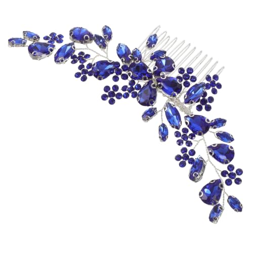 Vaguelly Rhinestone Braut Haarkamm Leichtes Design Funkelndes Schmuckstück für Hochzeit Party Damen Vielseitig Einsetzbar Passend zu Hochsteckfrisuren und Lockigem Haar von Vaguelly