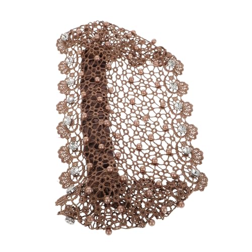 Vaguelly Hochwertiges Spitzen-stirnband Für Damen Stilvolles Boho-kopfband Zur Grauhaarabdeckung Bequemer Haarschmuck Für Senioren Komfortables Accessoire Für Alltag von Vaguelly