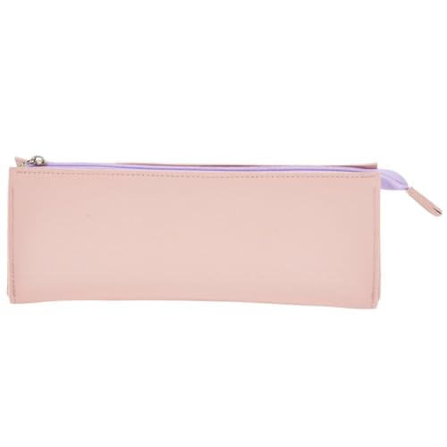 Vaguelly Schminktasche Für Reisen Kleine Kosmetiktasche Aus Pu-Leder Mit Reißverschluss Tragbare Make-up-Tasche Für Frauen Und Mädchen Organizer Für Kosmetika Und Schreibwaren von Vaguelly