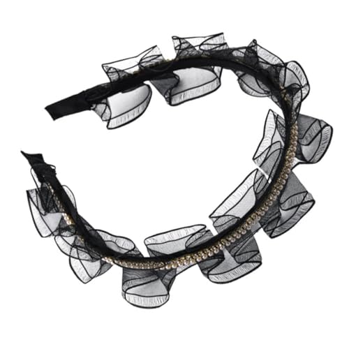 Vaguelly Lace Retro Haarreif Für Damen Breiter Haarschmuck Hochwertiger Spitze Strapazierfähig Und Für Kostümpartys Und Besondere Anlässe Vaguelly Lace Retro Haarreif Für Damen Breiter Haarschmuck Hochwertiger Spitze Strapazierfähig Und Für Kostümpartys Und Besondere Anlässe von Vaguelly