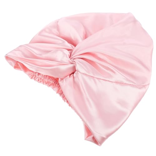 Vaguelly Doppelseitige Seidenhaube Zum Schlafen Elegante Schlafhaube Für Damen Mit Speziellem Design Für Lange Haare Locken Und Zöpfe Für Schönheitspflege Bei Tag Und Nacht von Vaguelly
