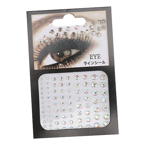 Vaguelly Selbstklebende Gesicht Edelsteine Temporäre Bindi Aufkleber Für Gesicht Glitzer Schmucksteine Für Make Up Und Festivals von Vaguelly