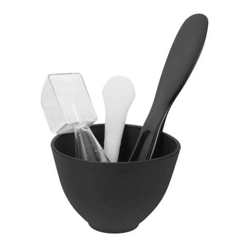 Vaguelly Silikon Gesichtsmaske Schalen mit Messlöffel DIY Masken Mischschüssel für Hautpflege Wiederverwendbar Leicht zu Reinigen für Frauen und DIY Haaröl Herstellung von Vaguelly