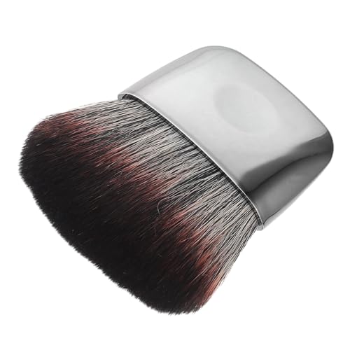 Vaguelly Soft Puderpinsel Flacher Kopf Langlebig Sanfte Borsten Kompakter Mini Make Up Pinsel Reise Geeignet Kleine Kosmetik Bürste für Frauen Tasche von Vaguelly