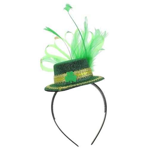 Vaguelly St Patrick's Day Haarreif Mit Grünem Kleeblatt Festlicher Kopfschmuck Für Damen Komfortabel Und Leicht Für Partys Und Feiern Vielseitig Und Auffällig von Vaguelly