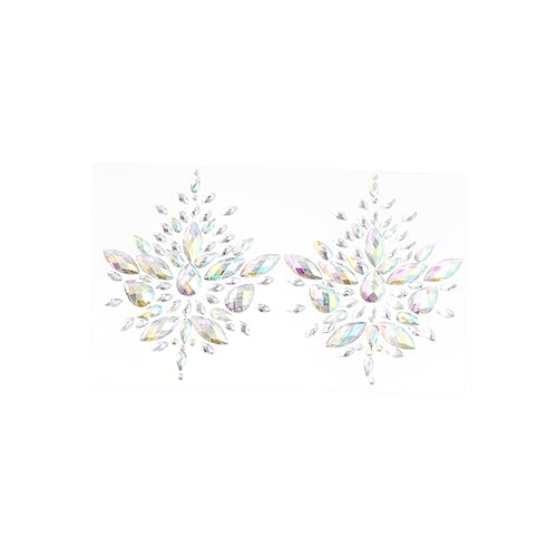 Vaguelly Strass Aufkleber Für Gesicht Und Körper Selbstklebende Glitzersteine Für Festivals Partys Und Make-up Wiederverwendbare Schmucksteine Für Kreative Looks von Vaguelly