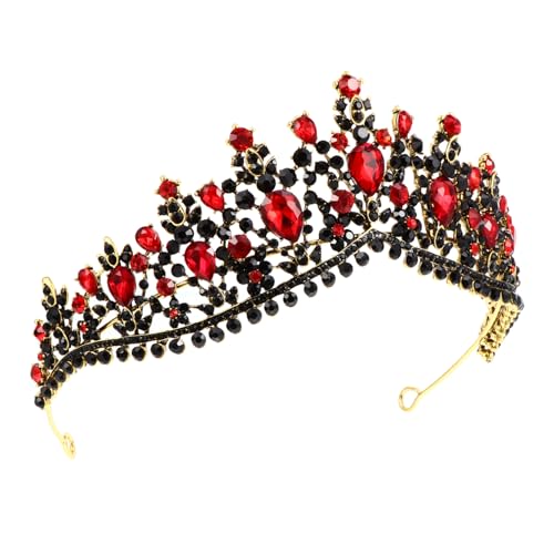 Vaguelly Strass Hochzeit Tiara Krone Brautkrone Kopfschmuck Für Braut Hochzeit Haarschmuck von Vaguelly