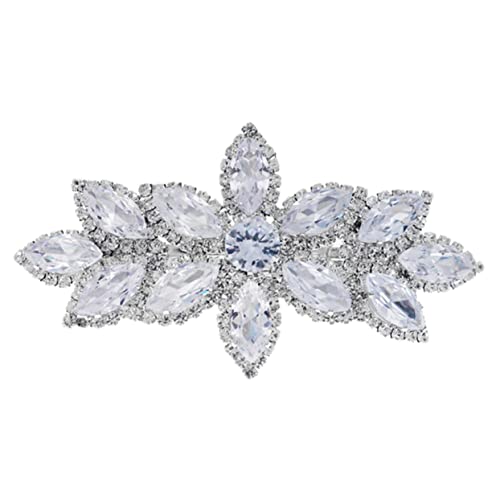 Vaguelly Strass-haarspange Für Hochzeit Haarnadel Strass-haarschmuck Für Damen Elegant Haarspange Mit Strasssteinen Haarnadeln Für Verschiedene Anlässe von Vaguelly