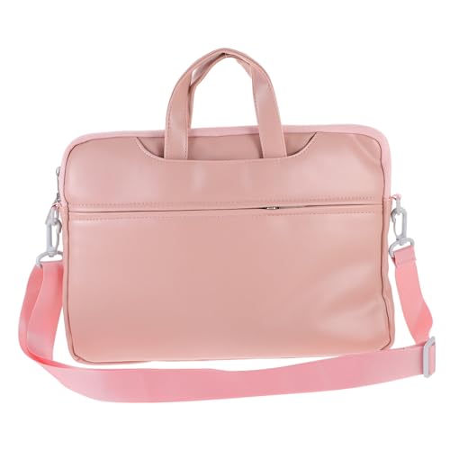 Vaguelly Stylische Laptoptasche Damen Notebooktasche aus Robustem Kratzfest und Spritzwassergeschützt Leichte Tragetasche für Tablet Laptop Business und Alltag Elegante Notebookhülle von Vaguelly