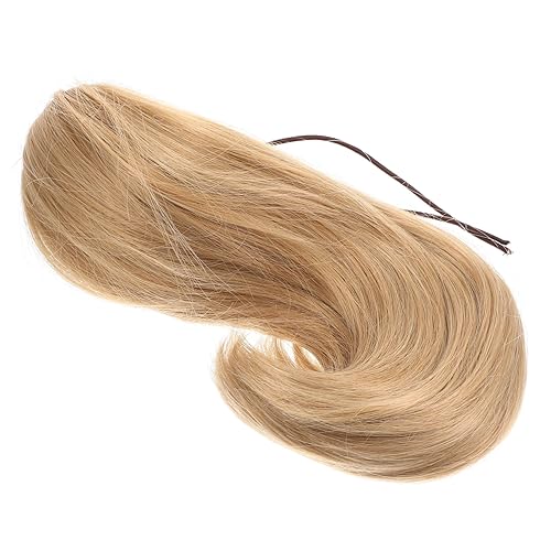 Vaguelly Synthetischer Pferdeschwanz Clip Haarverlängerung Kurz Und Lockig Perücke Aus Hochtemperaturseide Für Damen Und Mädchen von Vaguelly