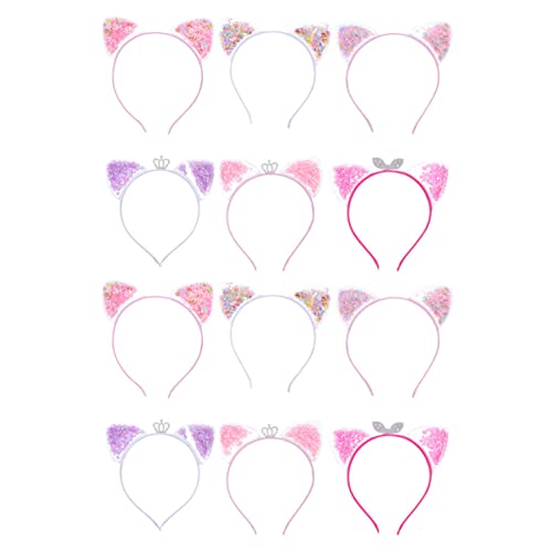 Vaguelly Teiliges Katzenohr Haarband Set Modestirnbänder Für Erwachsene Quicksand Design Für Kostümpartys Maskeraden Kreative Anlässe Vaguelly Teiliges Katzenohr Haarband Set Modestirnbänder Für Erwachsene Quicksand Design Für Kostümpartys Maskeraden Kreative Anlässe von Vaguelly