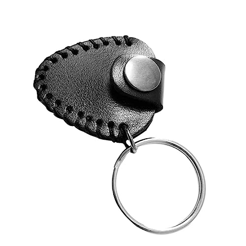 Vaguelly Tragbare Cowhide Gitarren Picks Aufbewahrungsbeutel Kleiner Plectrum Organizer Für Gitarristen Leicht Platzsparend Für Gitarre Ukulele Und Andere Instrumente von Vaguelly