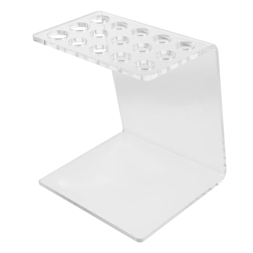 Vaguelly Transparentes Acryl Scherenhalter für Friseure Platzsparender Haarscheren Organizer mit Einfachem Zugriff Stilvoller Beauty Scissor Stand für und Hairstylisten Werkzeug Storage von Vaguelly