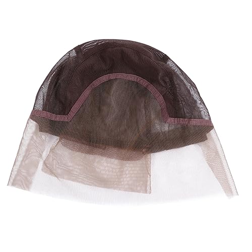 Vaguelly Verstellbare Atmungsaktive Netz Haarnetz Kappe für Perücken Damen Leichtes Weiches Material Geeignet für Langes Kurzes Glattes und Lockiges Haar Komfortabler Sitz durch von Vaguelly