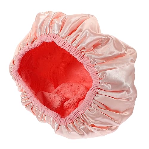 Vaguelly Wasserdichte Duschhaube für Damen Dreilagige Haar Trockenkappe mit Mikrofaser Futter Praktisch für Bad und für Zuhause Reisen und Spas von Vaguelly