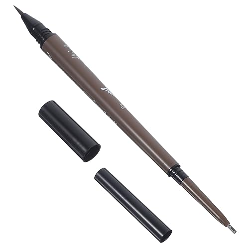Vaguelly Wasserfester Augenbrauenstift Für Dual-ended Stift Für Präzise Natürliche Augenbrauen Langanhaltend Leicht Aufzutragen Für Täglichen Gebrauch Braun von Vaguelly