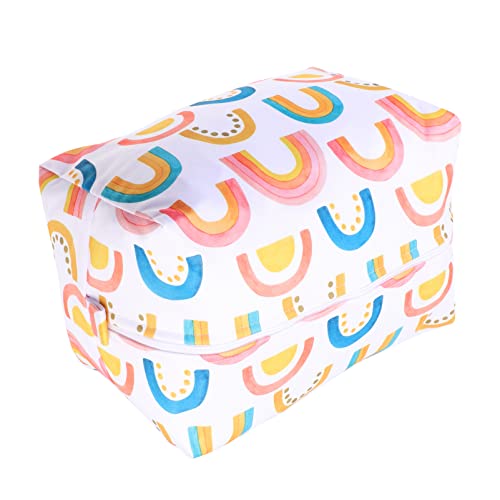 Vaguelly Wickeltasche windelbeutel Diaper Bag windeltasche stereoskopische Windelverpackungsbeutel Aufbewahrungstasche für Babyservietten wasserdichtes Pul-Tuch Colorful von Vaguelly