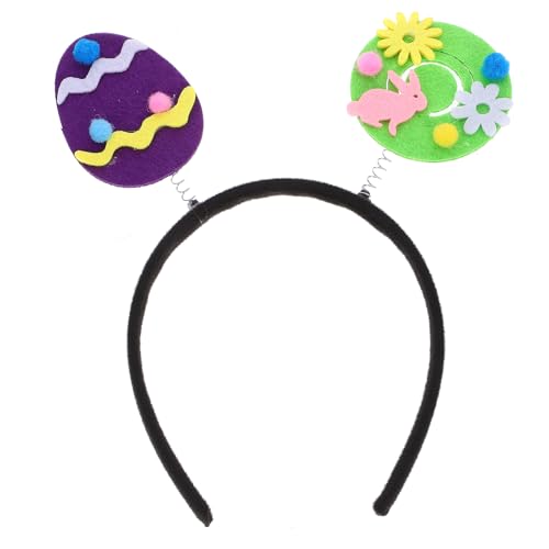 Vaguelly -haarreif Mit Dekorativem Eierdesign Und Bequemer Kopfschmuck Für Festlichkeiten Für Karneval Kostümpartys Und Feiertage Vielseitige Verwendung Für Erwachsene von Vaguelly