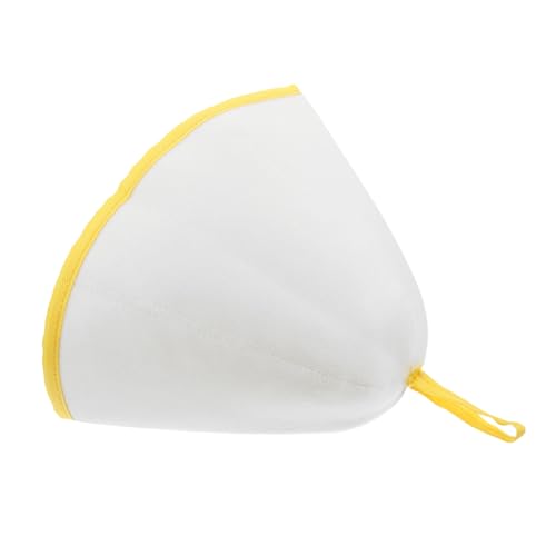 Vaguelly trockene Haarkappe Wollsauna Hut Duschhaube Männer russischer Hut Banya-Hut Spa -Hut Saunaausrüstung Thermomütze Badehut Sauna-Kopfschutz traditioneller Saunahut Filzstoff Weiß von Vaguelly