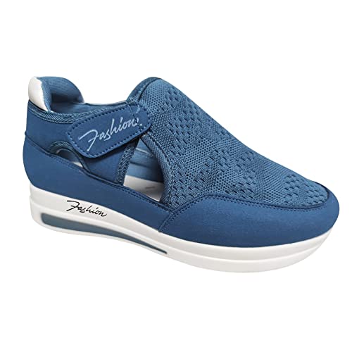 Damen Laufschuhe Slip On Walkingschuhe Klettverschluss Freizeitschuhe Fitness Gym Laufsportschuhe Trekkingschuhe Fitnessschuhe Sportschuhe Turnschuhe Sportlicher Sneaker Walkingschuhe Joggingschuhe Damen Laufschuhe Slip On Walkingschuhe Klettverschluss Freizeitschuhe Fitness Gym Laufsportschuhe Trekkingschuhe Fitnessschuhe Sportschuhe Turnschuhe Sportlicher Sneaker Walkingschuhe Joggingschuhe von VaiKanhai