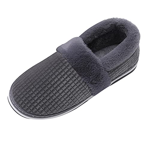 VaiKanhai Filzpantoffeln Unisex Elegante rutschfeste Winterhausschuhe Schlappen Filzpantoffeln Gefütterte Slippers mit Fußgewölbe Weiche Memory Foam Kuschelig Bequem für Innen und Außen (Grey, 42-43) VaiKanhai Filzpantoffeln Unisex Elegante rutschfeste Winterhausschuhe Schlappen Filzpantoffeln Gefütterte Slippers mit Fußgewölbe Weiche Memory Foam Kuschelig Bequem für Innen und Außen (Grey, 42-43) von VaiKanhai