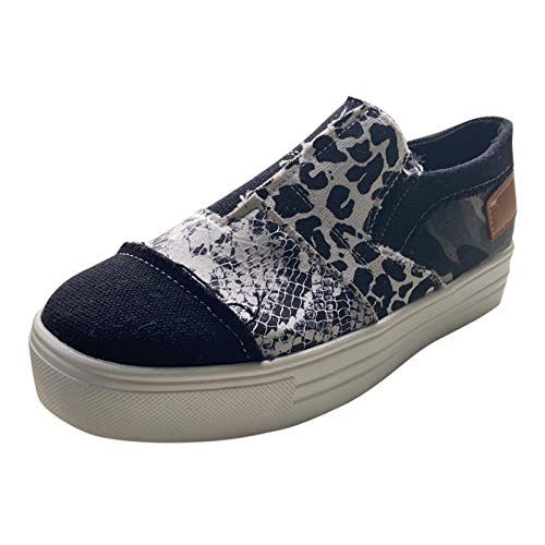 VaiKanhai Segeltuchschuhe Damen Sneaker，Low Top Flache Schuhe Schnürschuhe Schlupfschuhe Loafers Stoffschuhe Sportschuhe Komfortabel Canvas Walkingschuhe Freizeitschuhe Mode Fitnessschuhe Laufschuhe von VaiKanhai