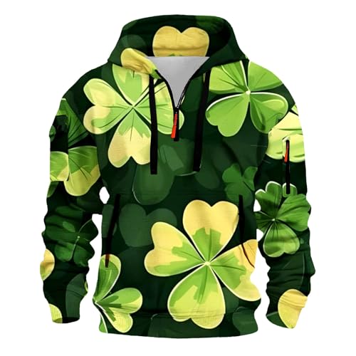 VaiKanhai St. 'S Day Boys Pullover Hoodies Fashion Hooded Sweatshirts for Youth Teens Kids Blau Pulli (Green, XL) von VaiKanhai