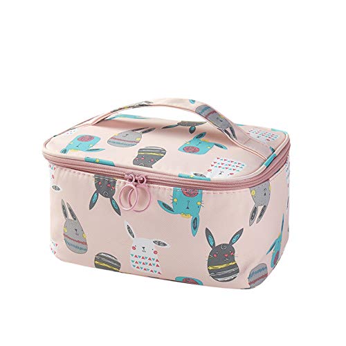 VaiKanhai Taschen Für Damen Durchsichtig Stauräume tragbare Fläche Damentasche kosmetische Comicbeutel Taschen Ständer (Pink, One Size) von VaiKanhai