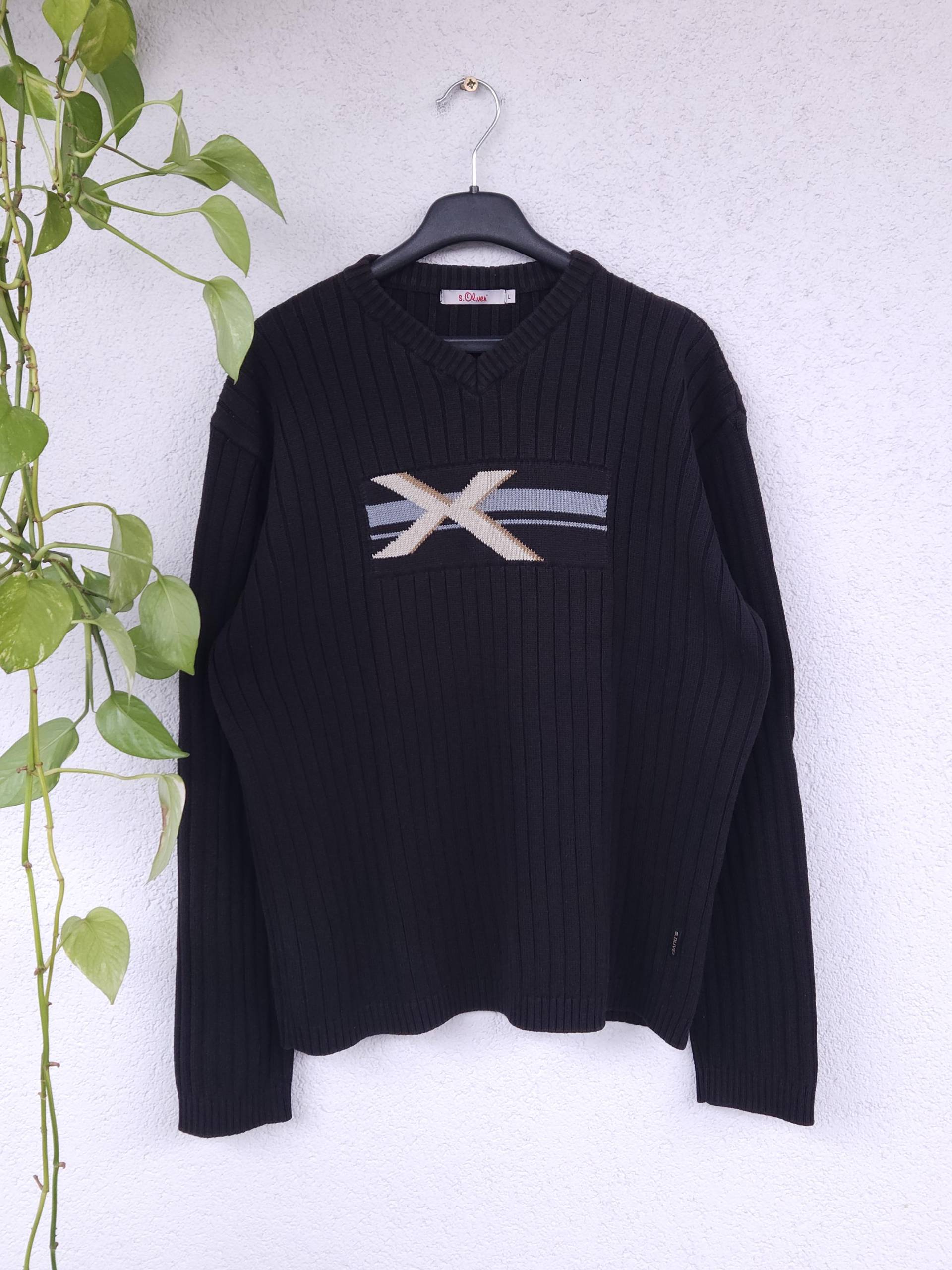 Vintage 90S Crewneck Strickpullover Von S.oliver - Herren Größe L Marineblauer Pullover Sweater Knitwear Baggy Fit Retro Style Vintage 90S Crewneck Strickpullover Von S.oliver - Herren Größe L Marineblauer Pullover Sweater Knitwear Baggy Fit Retro Style von VaiaVintage