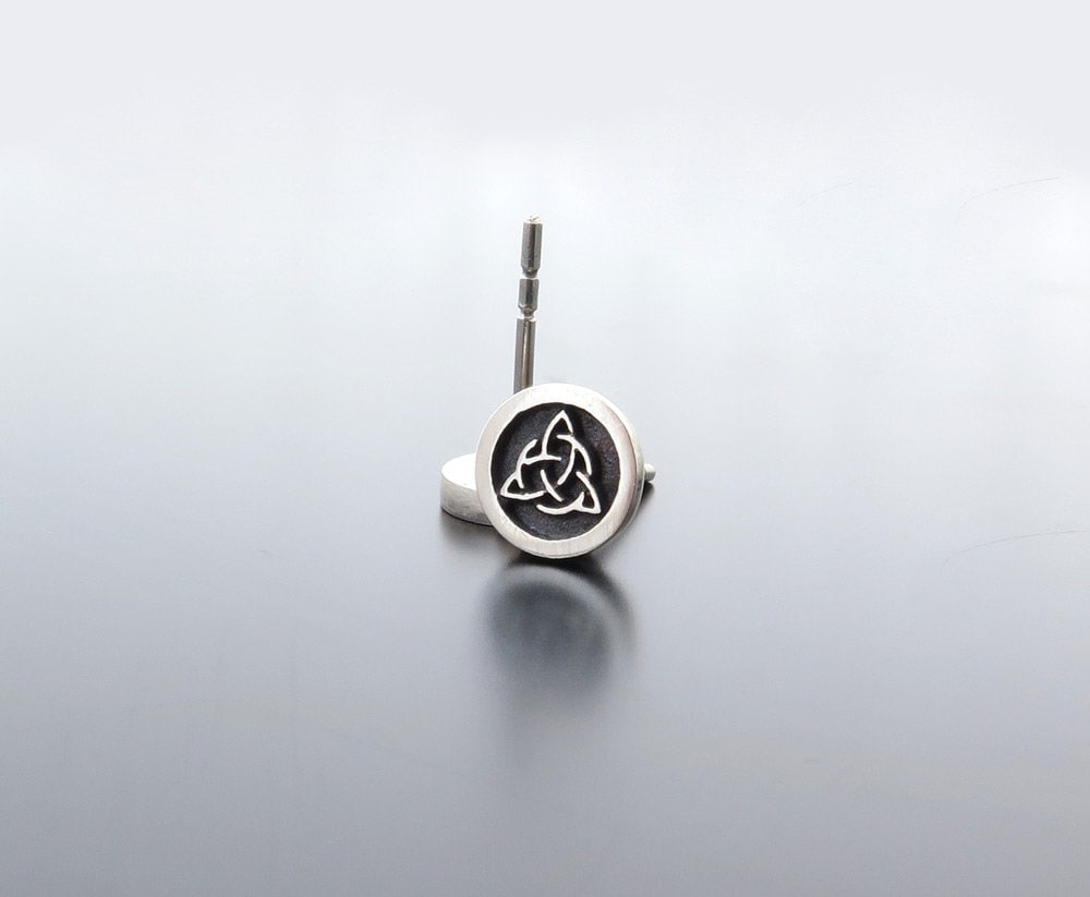 Роицкий Узел, Килки Узел , Ильки, Triquetra, Серьги, Триада, Кельтской von VakadiJewelry