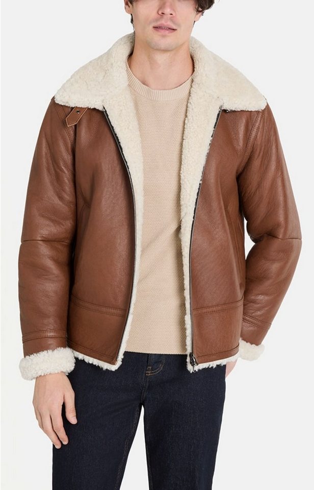 Valcuer 1887 Lederjacke Milan VC aus echtem Lammfell von Valcuer 1887