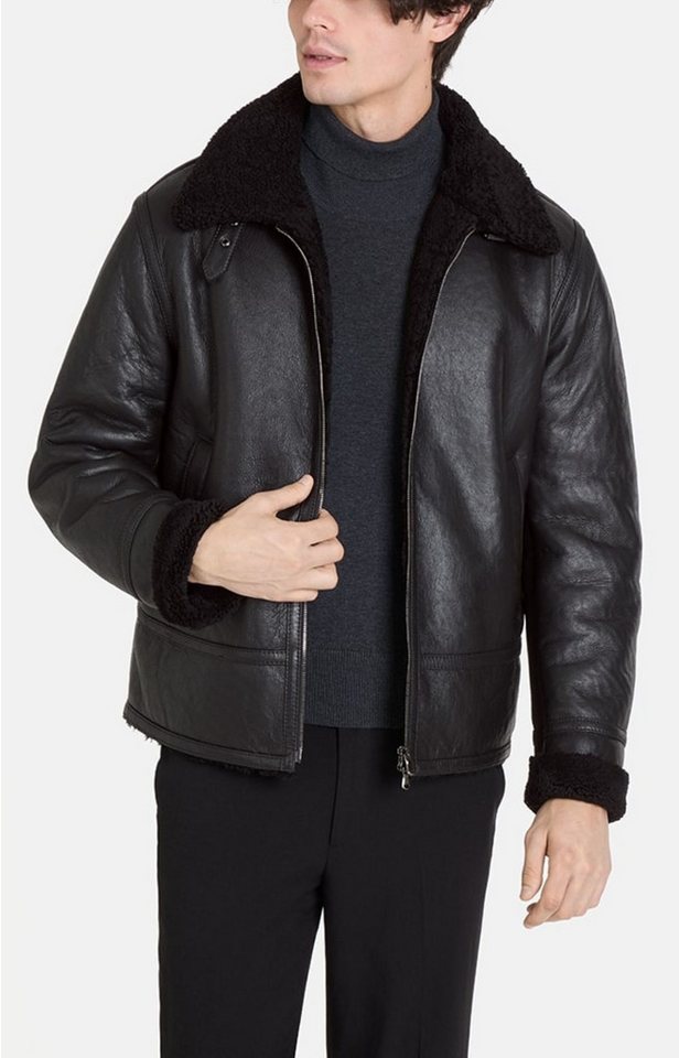 Valcuer 1887 Lederjacke Milan VC aus echtem Lammfell von Valcuer 1887