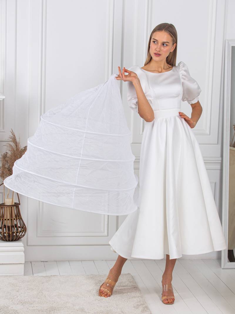 Petticoat Brautkleid Mit Reifen, Weicher Tüll Petticoat, Benutzerdefinierte Größe Handmade, Unterwäsche, Braut Unterrock von ValensiaDresses