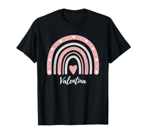 Valentina Namensschild Boho Regenbogen für Mädchen mit Namen Valentina T-Shirt Valentina Namensschild Boho Regenbogen für Mädchen mit Namen Valentina T-Shirt von Valentina Boho Rainbow for Girls Named Valentina