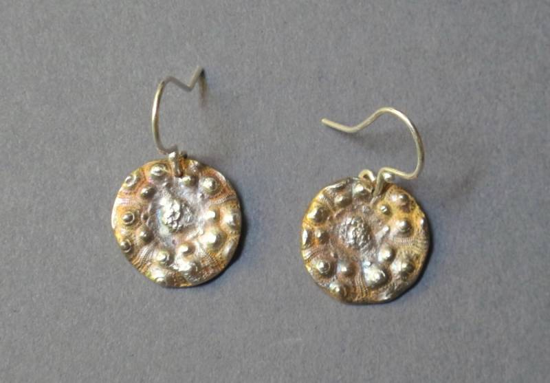 Silber Ohrringe"Sea Life 2" Handgefertigtes Feinsilber Silber Ohrringe"Sea Life 2" Handgefertigtes Feinsilber von ValentinasArtJewelry