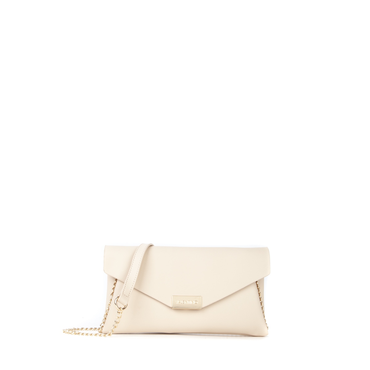 VALENTINO BAGS Umhängetasche "POCHETTE ARPIE", Damen Schultertasche, Handtasche mit goldfarbener Umhängekette von Valentino Bags