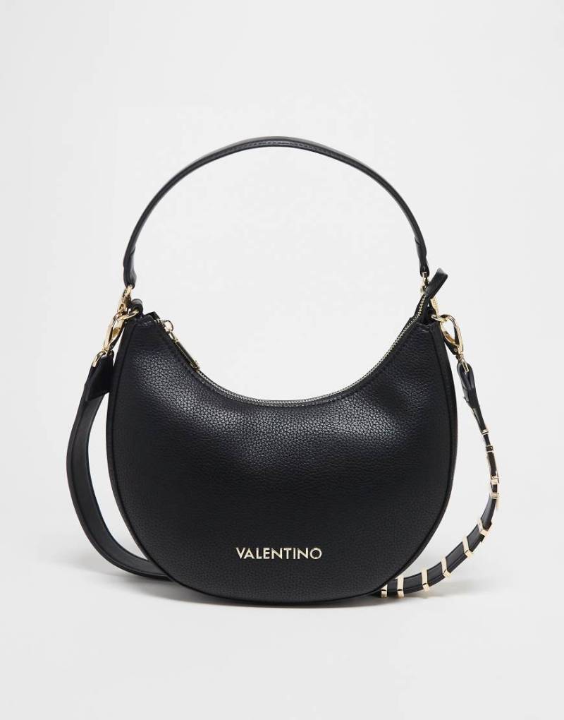 Valentino - Alexia - Schulter-Satteltasche in Schwarz von Valentino Bags