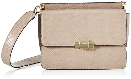 Valentino Bags Damen Rosalie Satchel, Taupe, Normal von Valentino Bags