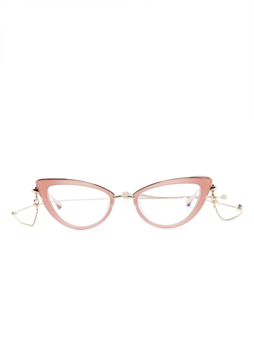 Valentino Eyewear Brille im Cat-Eye-Design - Gold von Valentino Eyewear