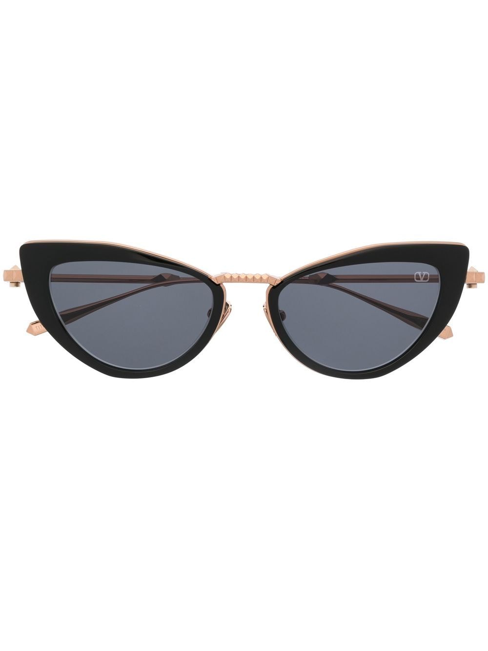 Valentino Eyewear Rockstud Cat-Eye-Sonnenbrille - Rosa von Valentino Eyewear