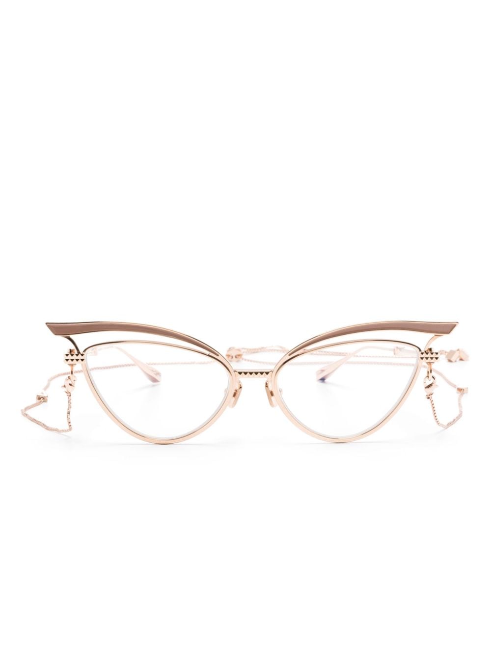 Valentino Eyewear V-Glassliner Cat-Eye-Brille - Rosa von Valentino Eyewear