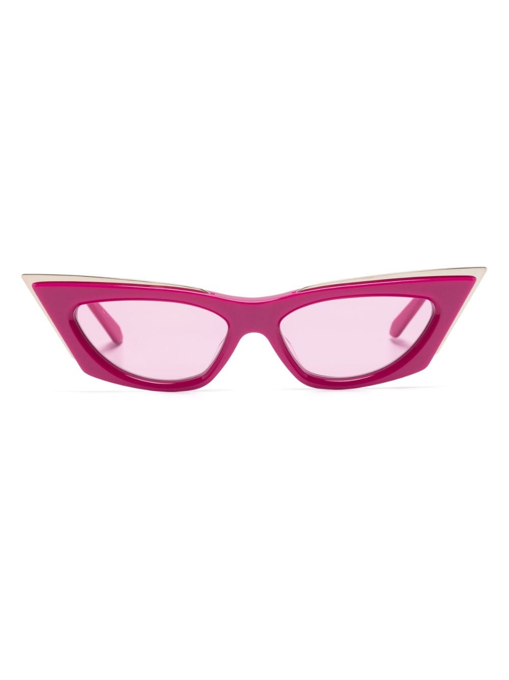 Valentino Eyewear V-Goldcut I Cat-Eye-Sonnenbrille - Rosa von Valentino Eyewear