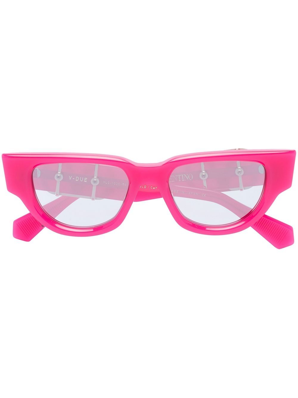 Valentino Eyewear VLOGO Sonnenbrille - Rosa von Valentino Eyewear